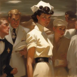 a character by Tom Lovell