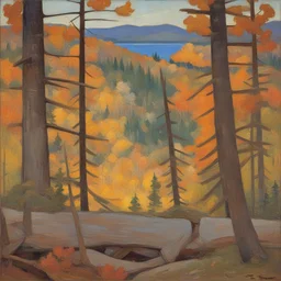 a character by Tom Thomson