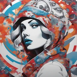 a character by Tristan Eaton