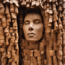 a character by Ursula von Rydingsvard