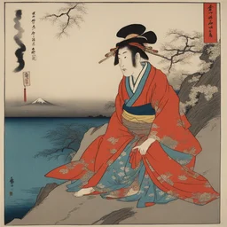 a character by Utagawa Hiroshige