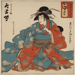 a character by Utagawa Kuniyoshi