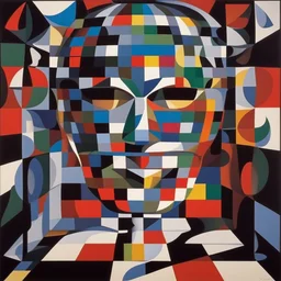 a character by Victor Vasarely