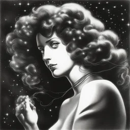 a character by Virgil Finlay