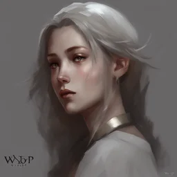 a character by WLOP