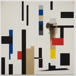 a character by Wade Guyton