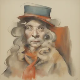 a character by Walter Battiss