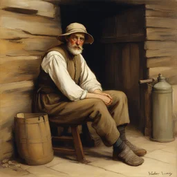 a character by Walter Langley