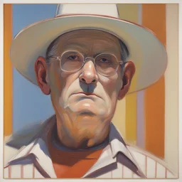 a character by Wayne Thiebaud