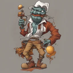 a character by Wes Benscoter