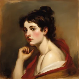 a character by William Etty