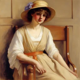 a character by William Henry Margetson