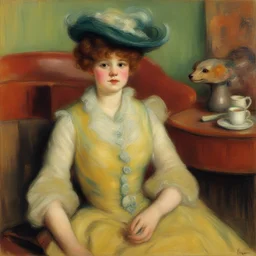 a character by William James Glackens