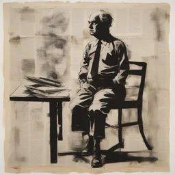 a character by William Kentridge
