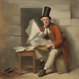 a character by William Larkin