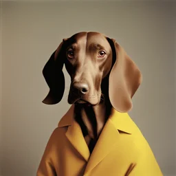 a character by William Wegman