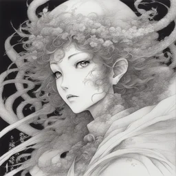a character by Yoshitaka Amano