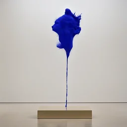 a character by Yves Klein