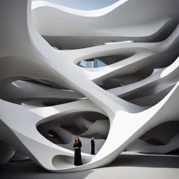a character by Zaha Hadid