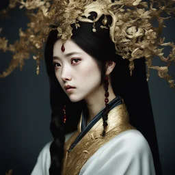 a character by Zhang Jingna