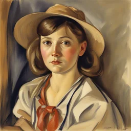 a character by Zinaida Serebriakova