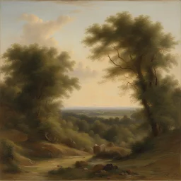 a landscape by Étienne-Louis Boullee