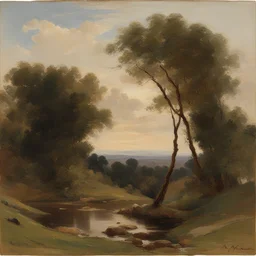 a landscape by Étienne Maurice Falconet