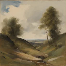 a landscape by Aase Berg