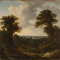 a landscape by Abraham Mintchine