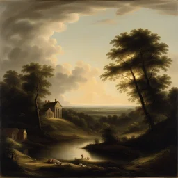a landscape by Abraham Pether