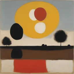 a landscape by Adolph Gottlieb
