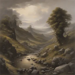 a landscape by Adrian Smith