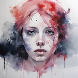 a landscape by Agnes Cecile