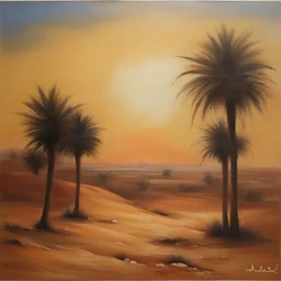 a landscape by Ahmed Morsi