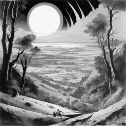 a landscape by Al Williamson