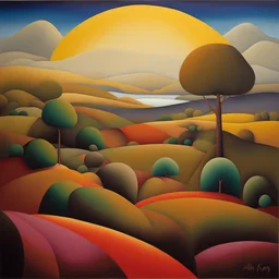 a landscape by Alan Kenny