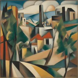 a landscape by Albert Gleizes