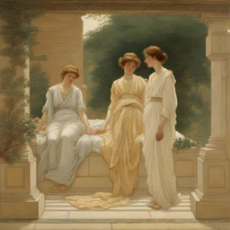 a landscape by Albert Joseph Moore