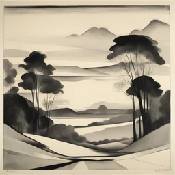 a landscape by Albert Koetsier