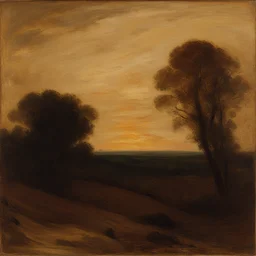 a landscape by Albert Pinkham Ryder