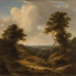 a landscape by Alberto Dros
