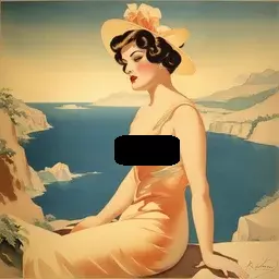 a landscape by Alberto Vargas