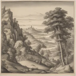 a landscape by Albrecht Dürer