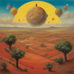 a landscape by Alejandro Jodorowsky