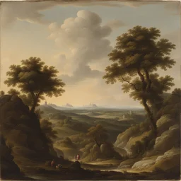 a landscape by Alessandro Barbucci