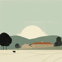 a landscape by Alessandro Gottardo
