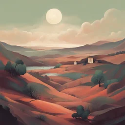 a landscape by Alex Figini