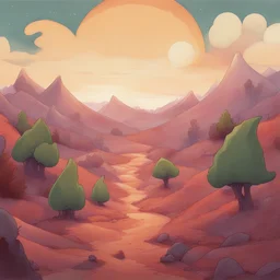 a landscape by Alex Hirsch