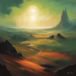 a landscape by Alex Petruk