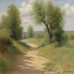 a landscape by Alexander Averin